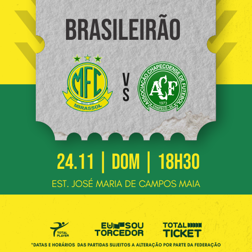 MIRASSOL X CHAPECOENSE