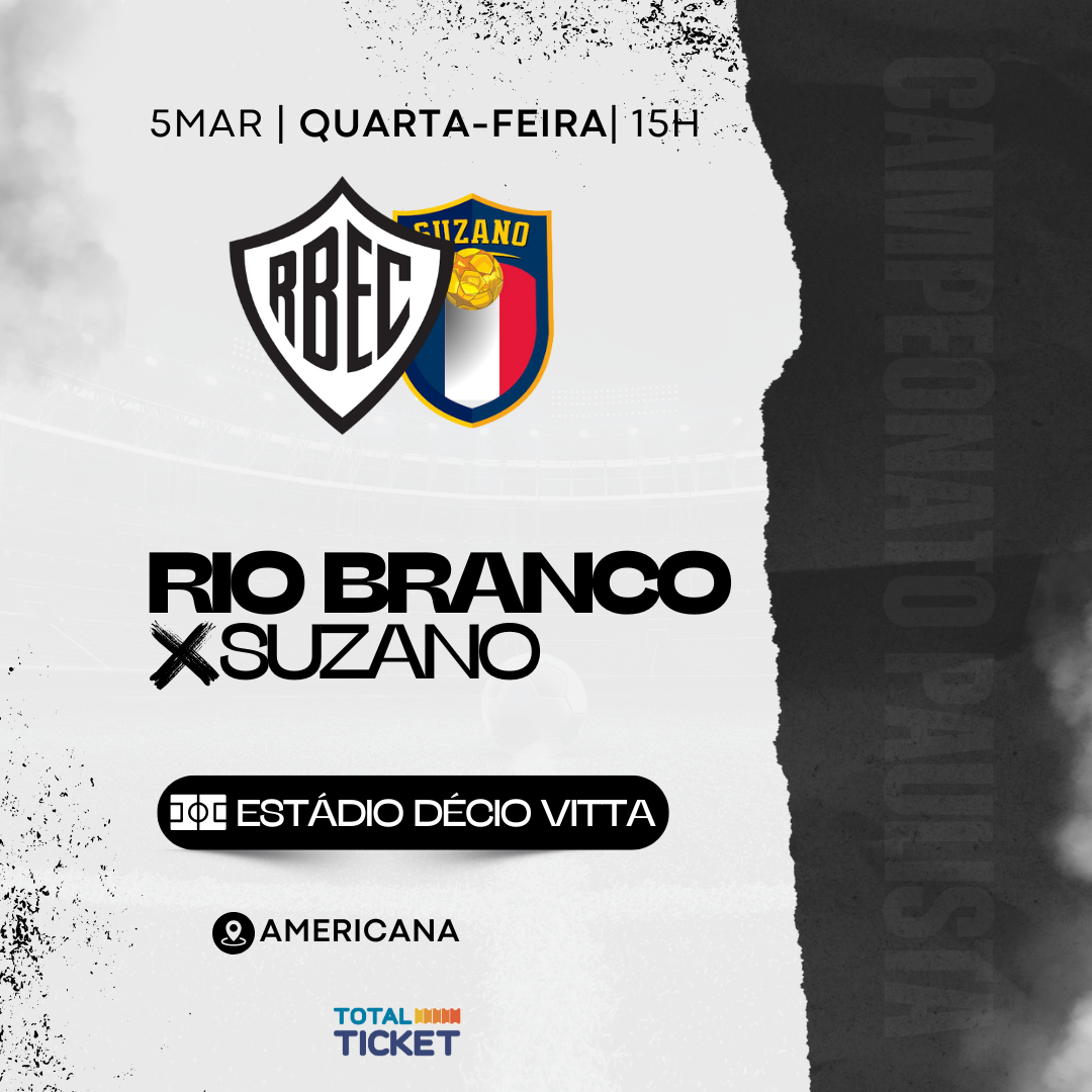 RIO BRANCO X SUZANO