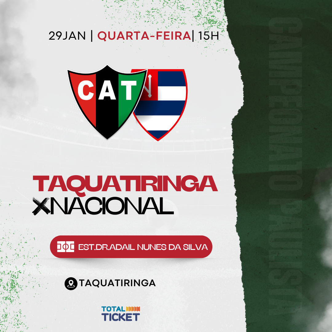 TAQUARITINGA X NACIONAL