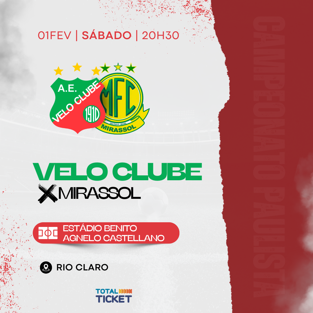 VELO CLUBE X MIRASSOL